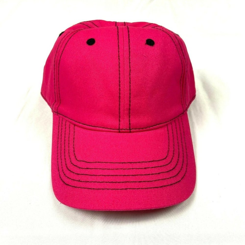 Pink Adjustable Baseball cap One Size Fits Most